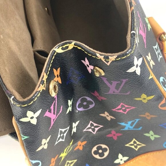 LOUIS VUITTON M40202 MonogramMulticolore BeverlyGM Hand Bag Tote Shoulder Bag - Picture 6 of 16